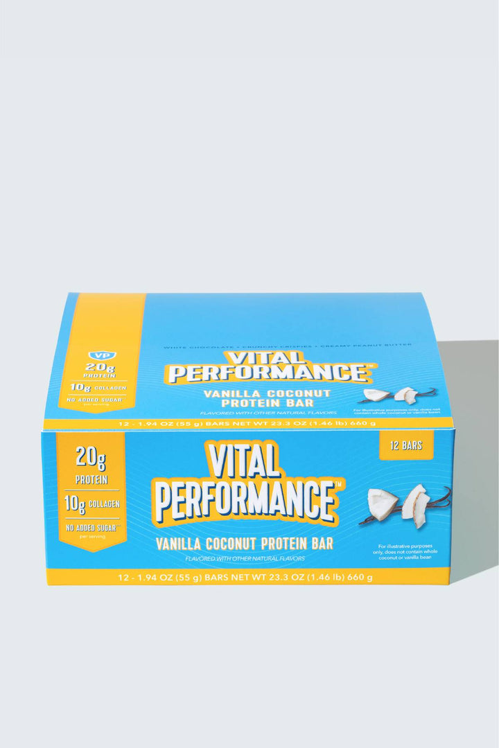 Vital Performance Protein Bar Vanilla Coconut 1.94oz 12ct