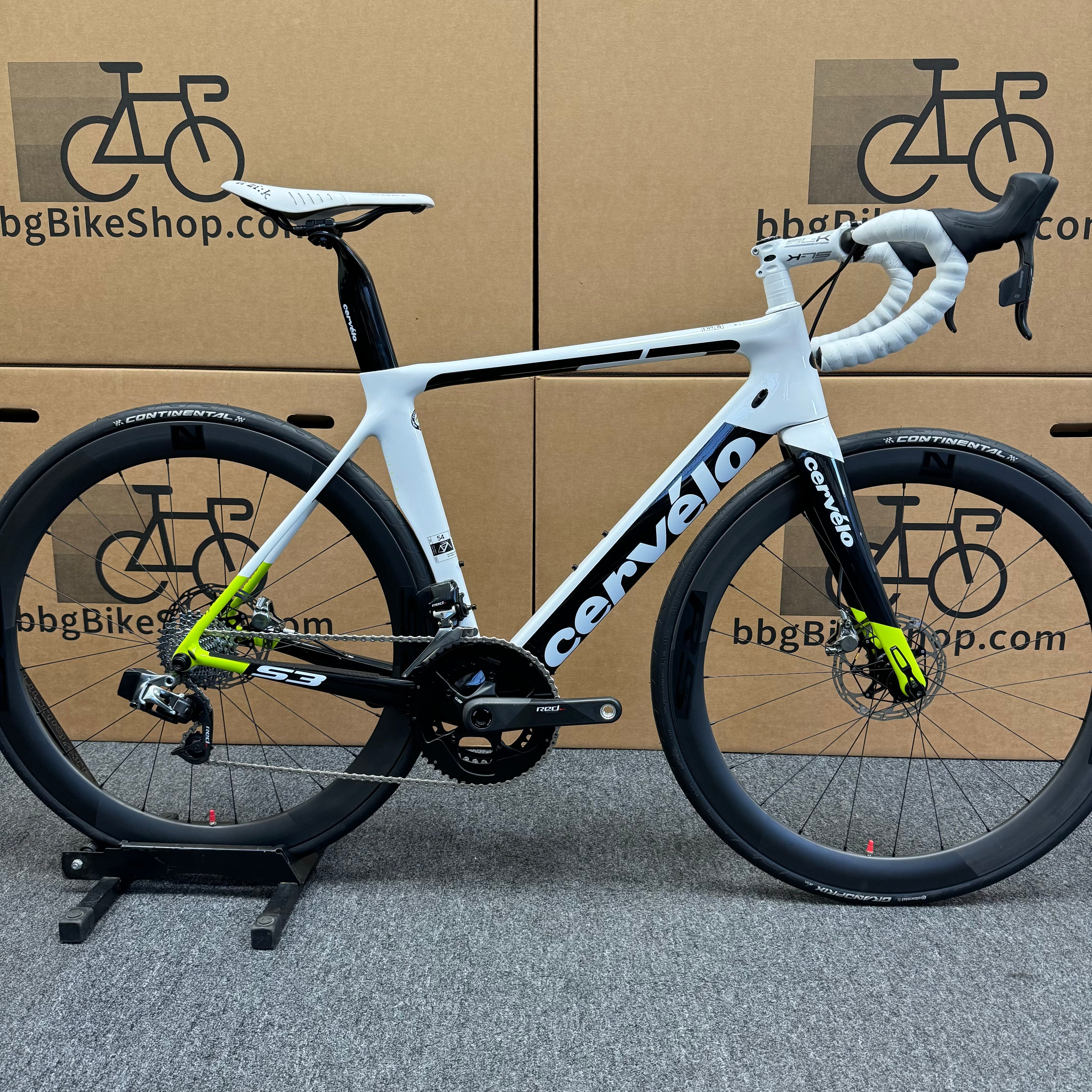 Used Cervelo S3 Disc Sram Red Etap Carbon Fiber Road Bike 2018 54cm