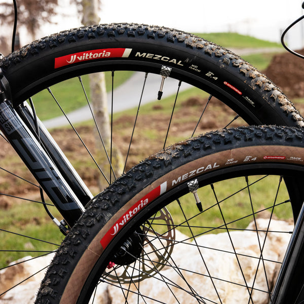 Vittoria Mezcal XC Race Tire, TLR, Black/Brown, G2.0 - 29 x 2.4