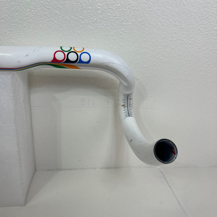 Used 3T Ergonova Team London Olympic Edition Carbon Fiber Handlebar, 31.8mm, 42cm, 213g