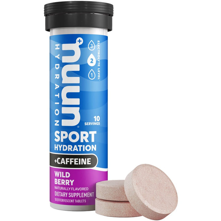 Nuun Sport 8-Pack Wild Berry + Caffeine
