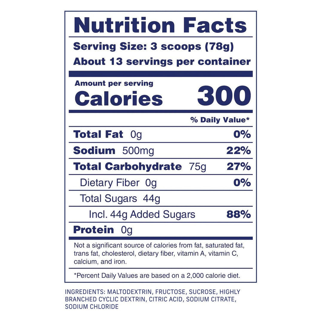 Carbs Fuel Original Drink Mix 1000g Stand Up Pouch