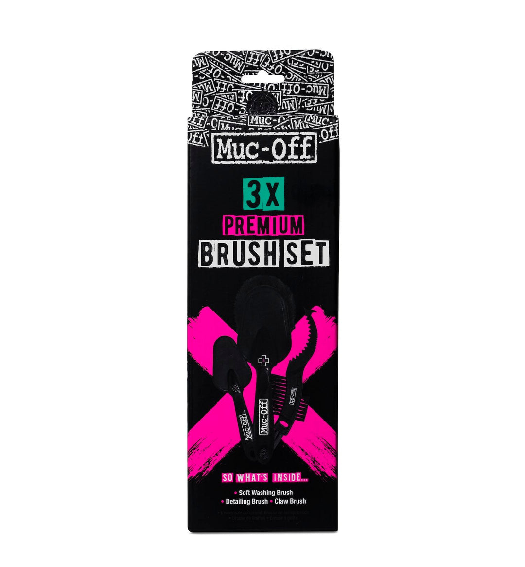 Muc-Off 3 x Brush Set