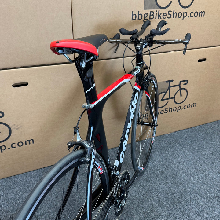 Used Cervelo P2, Dura-Ace, Carbon Fiber Triathlon Bike-2012, 54cm