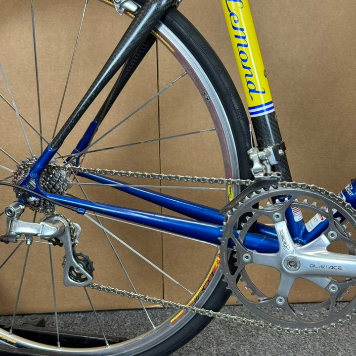 Used Lemond Zurich, USA Made, Full Dura-Ace, Carbon / Steel Road Bike-2005, 52cm
