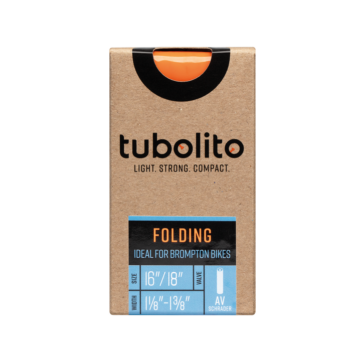 Tubolito Tubo Folding Bike 16 x 1 1/8-1 3/8" Brompton Tube 40mm Schrader
