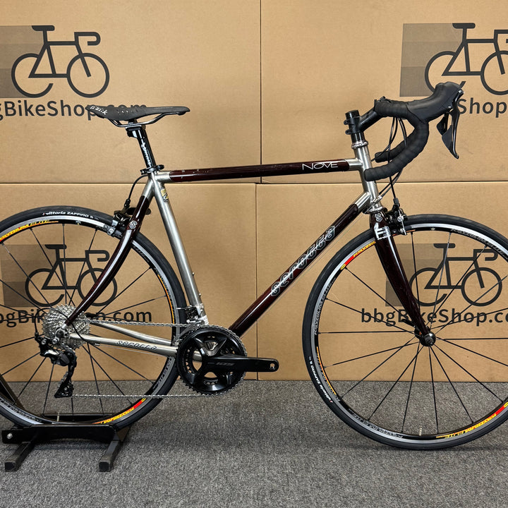 Used Serotta Nove, Titanium / Carbon Road Bike, 11-speed Shimano 105, 58cm