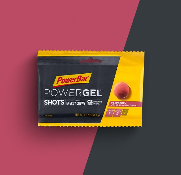 PowerBar PowerGel Shots 24ct Raspberry