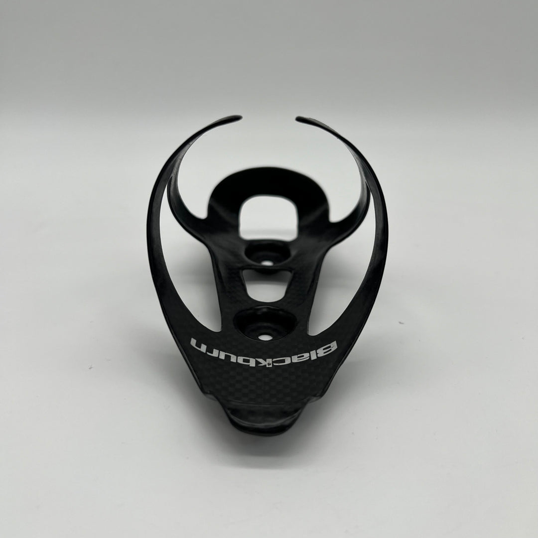 Black Blackburn Camber Carbon Fiber Water Bottle Cages for Road /Triathlon Bikes