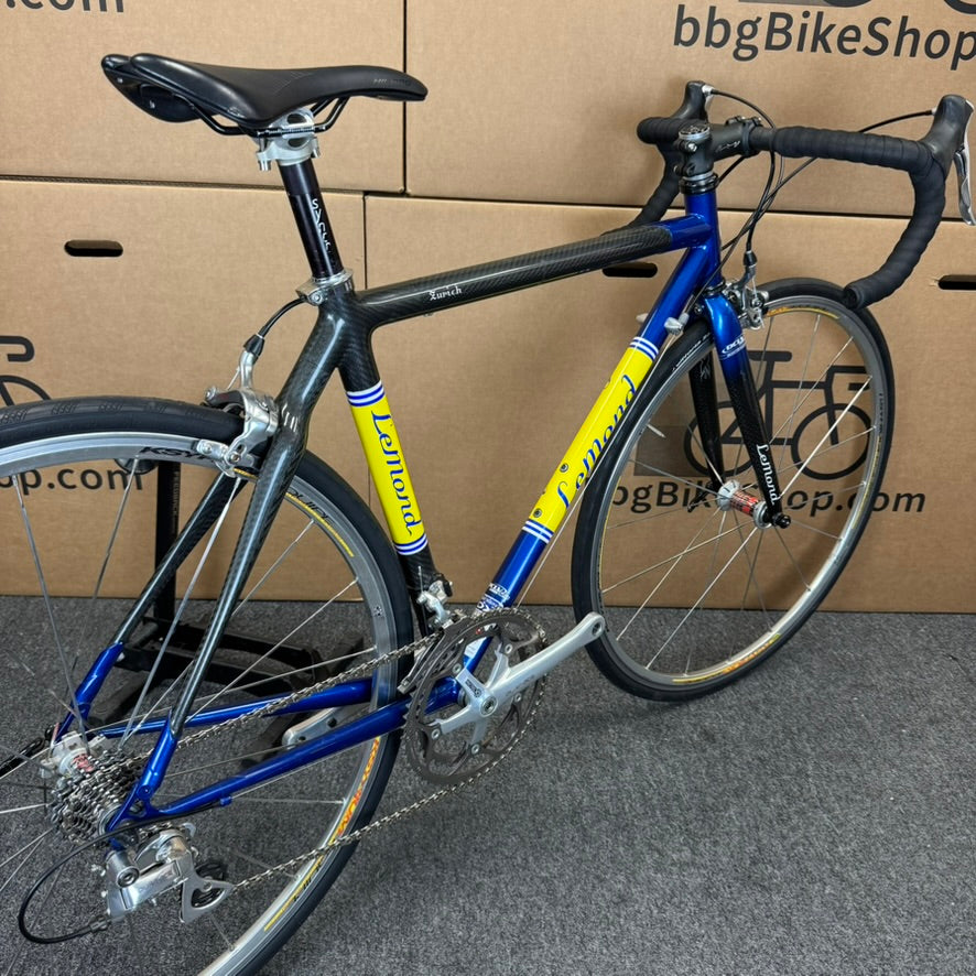 Used Lemond Zurich, USA Made, Full Dura-Ace, Carbon / Steel Road Bike-2005, 52cm