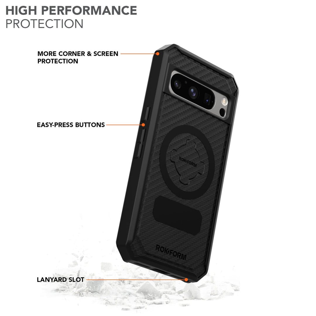 Google Pixel 8 Pro Rugged Case - Black