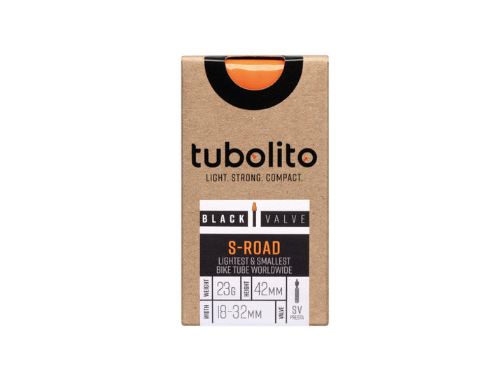 Tubolito S-Tubo Road 700 x 18-32mm Tube 42mm Presta Black