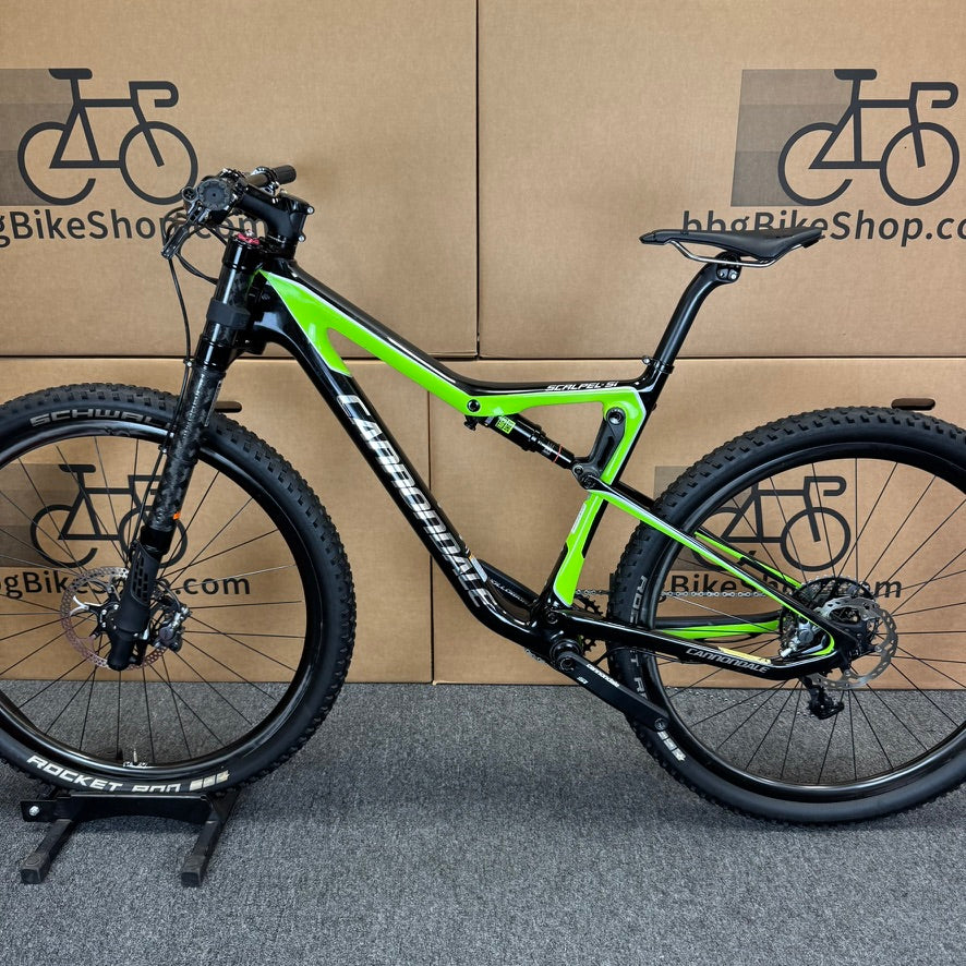 Used Cannondale Scalpel-Si Race 29er, Carbon Fiber Mountain Bike-2017, Large
