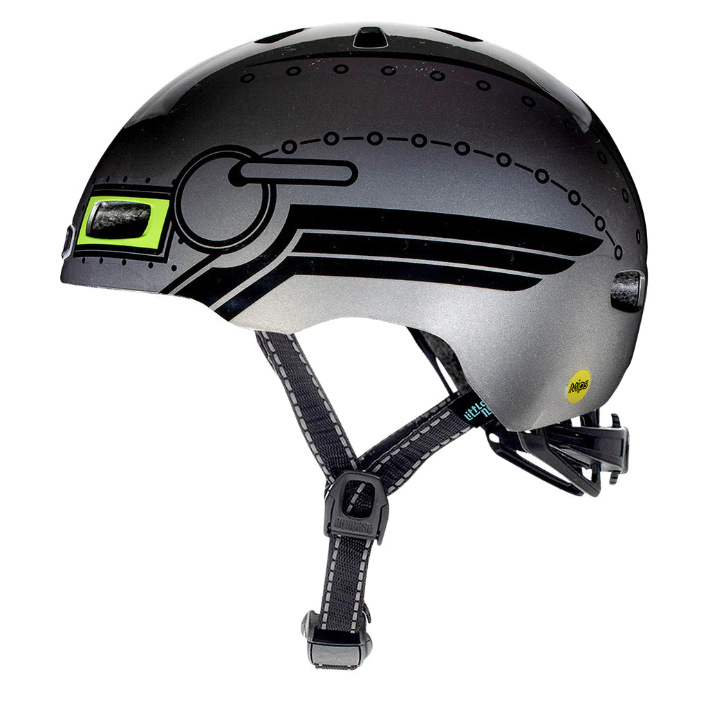 Nutcase Little Nutty MIPS Helmet Robo Boy Gloss Youth (52-56cm)