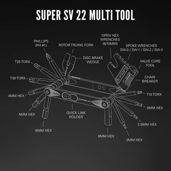 Lezyne Super SV22 Multi Tool