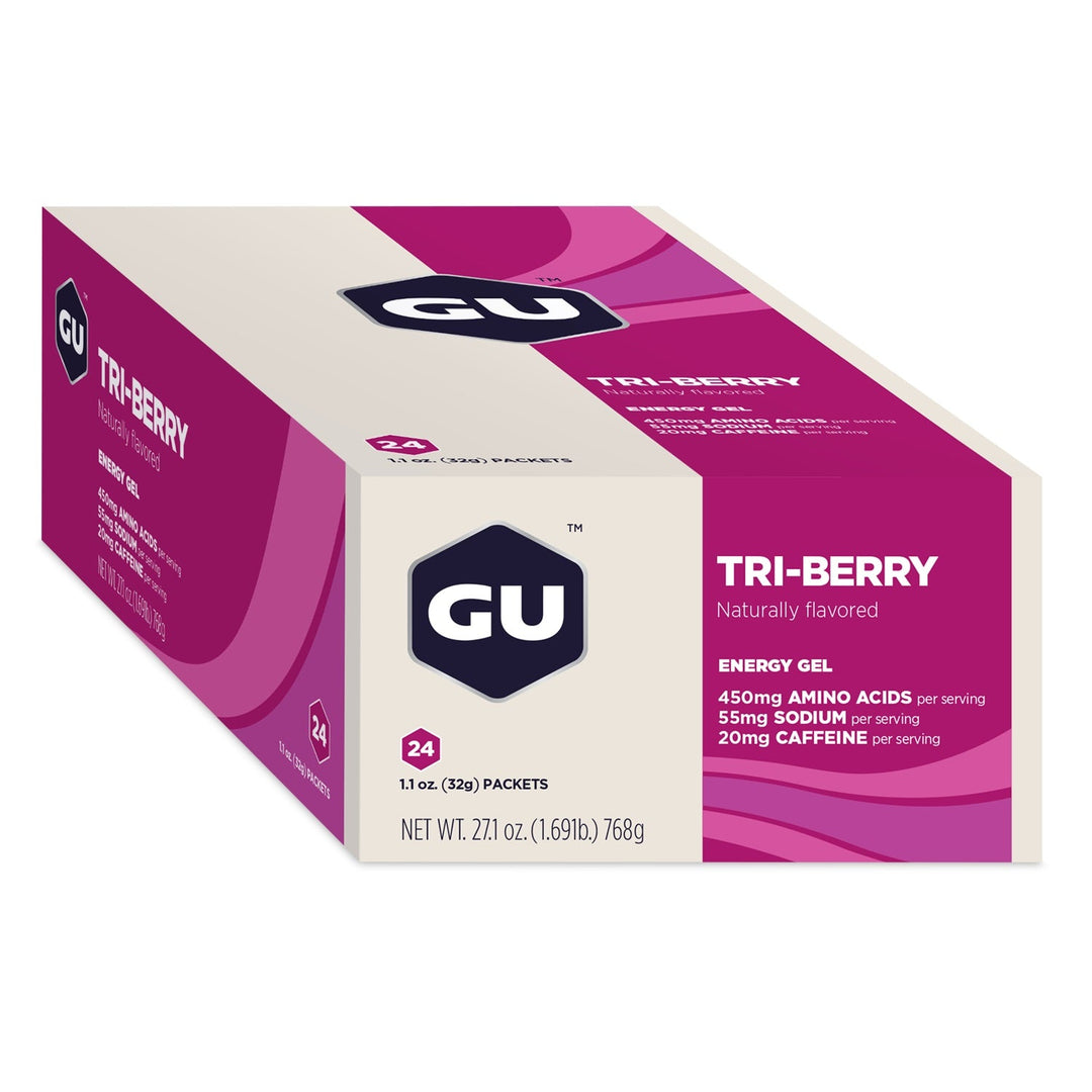 GU Energy Gels 24ct Box Tri-Berry