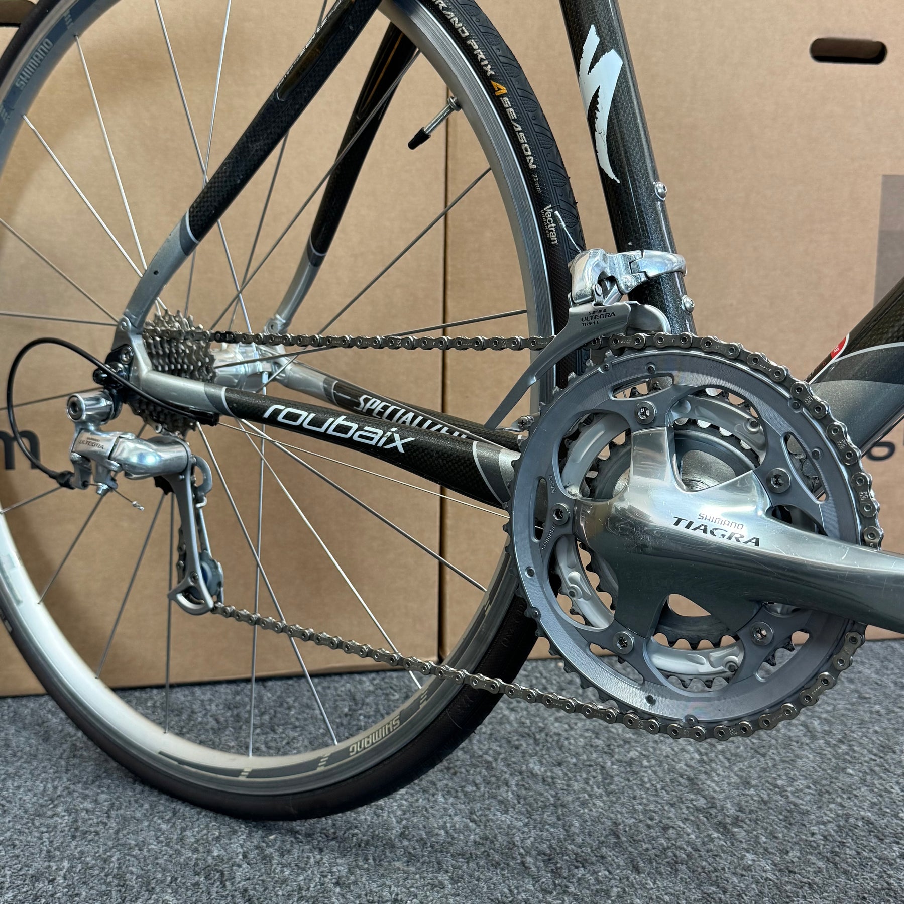 Cple Roubaix Used Specialized Roubaix Expert, Carbon Fiber Road Bike - 2006, 54cm ...