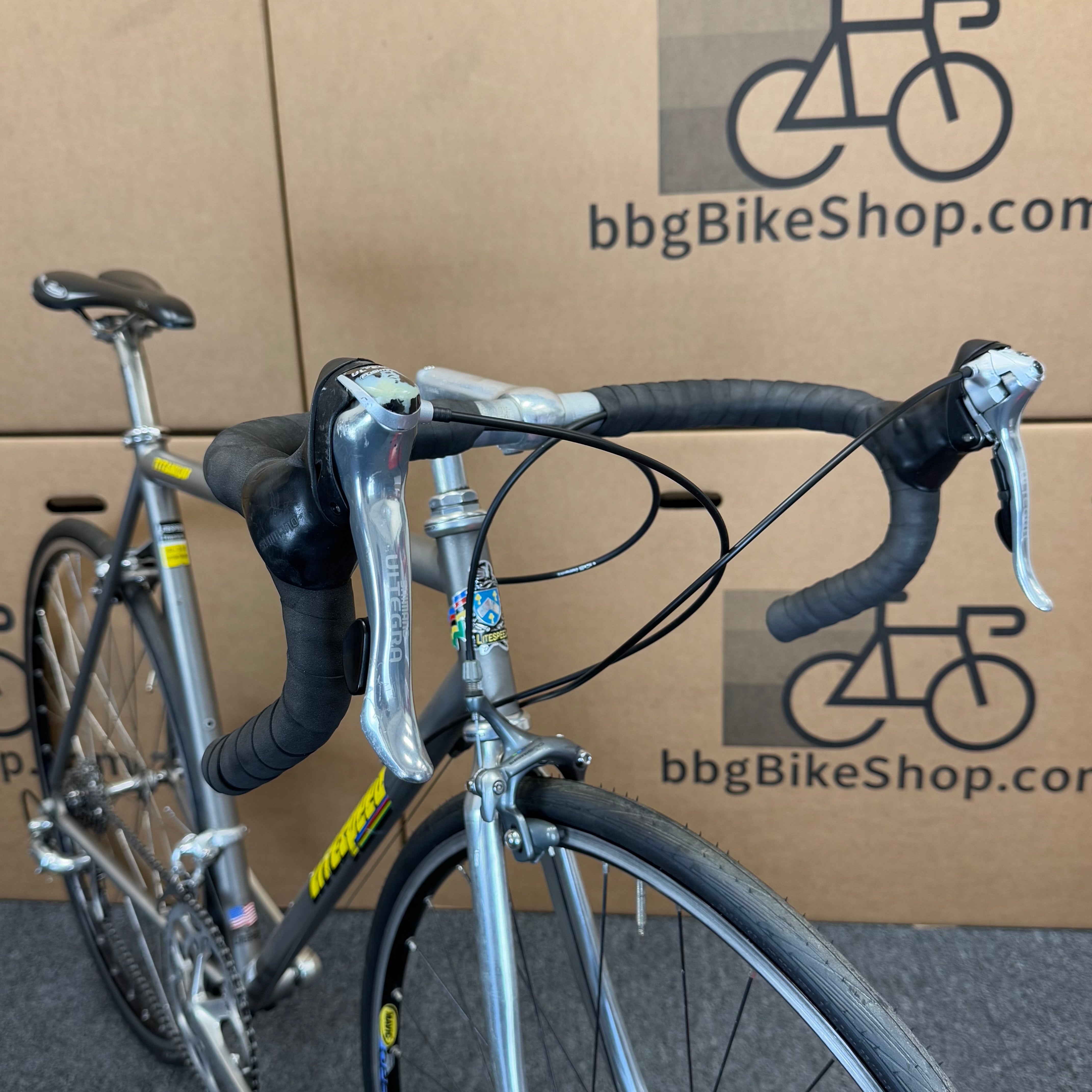 Litespeed catalyst チタニウム　ロードバイク SIZE 50cm) LITESPEED CATALYST TITANIUM ROAD BIKE SHIMANO