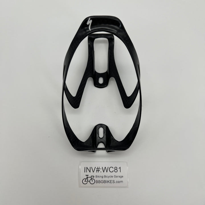 Specialized S-works Carbon Fiber Water Bottle Cage Gloss Back Ultra Lightweight