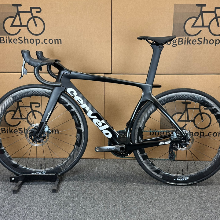 Used Cervelo S5, Zipp 404 NSW, Sram AXS Power Meter, Carbon Road Bike-2019, 51cm