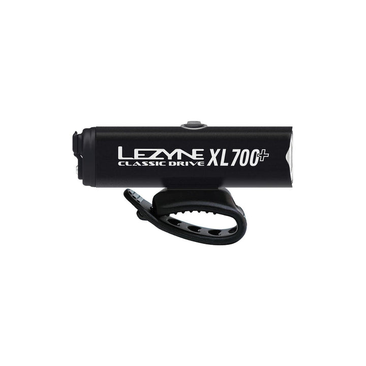 Lezyne Classic Drive XL 700+ Front Headlight, Satin Black