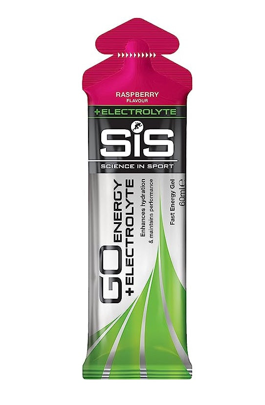 SIS Go Energy + Electrolyte Gel 60ml 30 Pack Raspberry