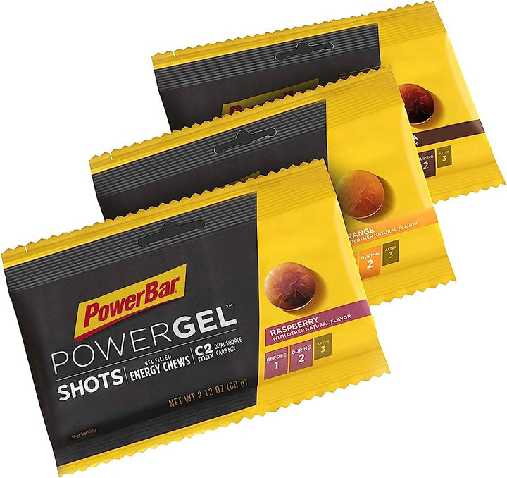 PowerBar PowerGel Shots 12ct Variety Pack