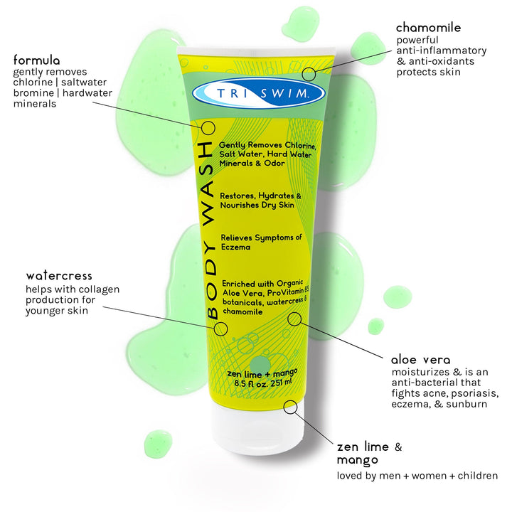SBR Triswim Body Wash 8.5oz
