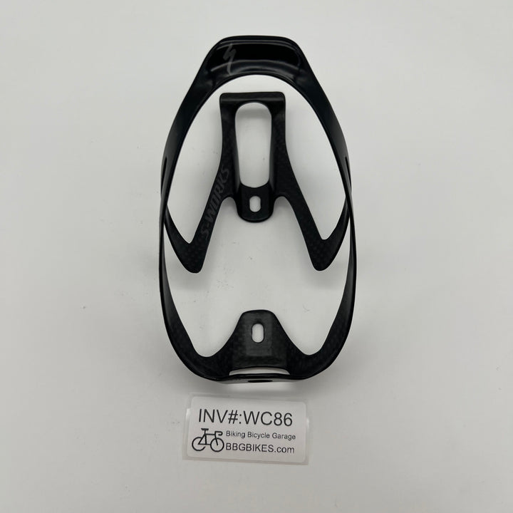 Specialized S-works Carbon Fiber Water Bottle Cage Gloss Back Ultra Lightweight