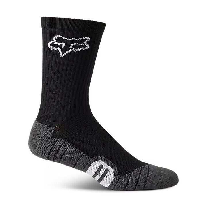 New Fox Racing 8 Inch Ranger Cushion Socks in Black Size: S/M Fox Dealer