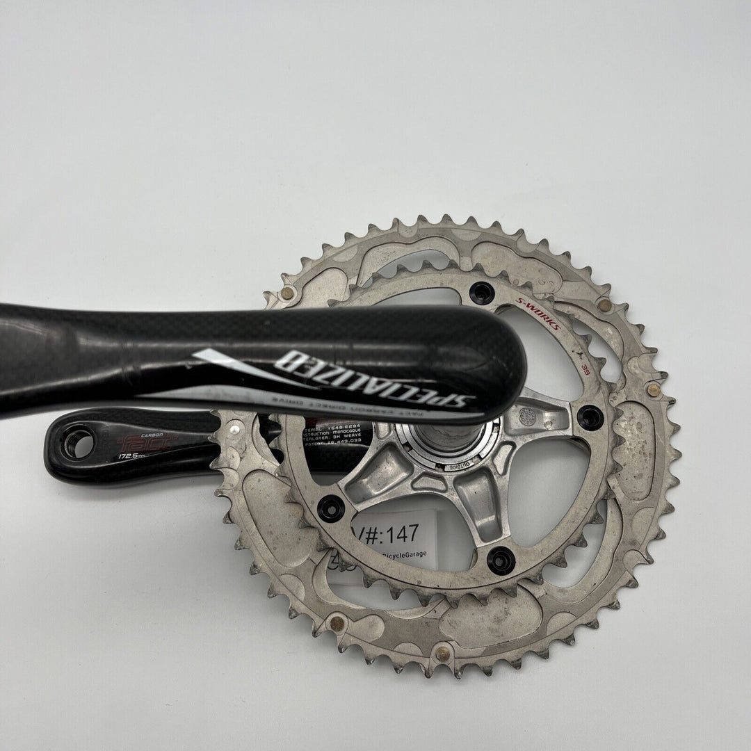 Specialized Fact Carbon Crankset 172.5mm VGC 39-53T BB30