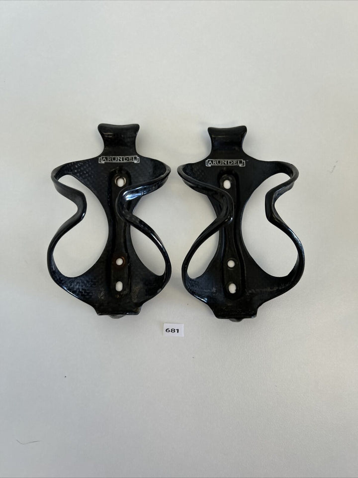 (2) Arundel Mandible Carbon Water Bottle Cages