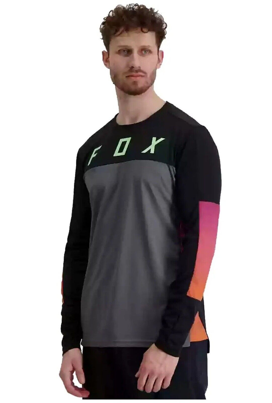 Fox Racing Defend Cekt Long Sleeve MTB Jersey Black Size: Large Fox Dealer