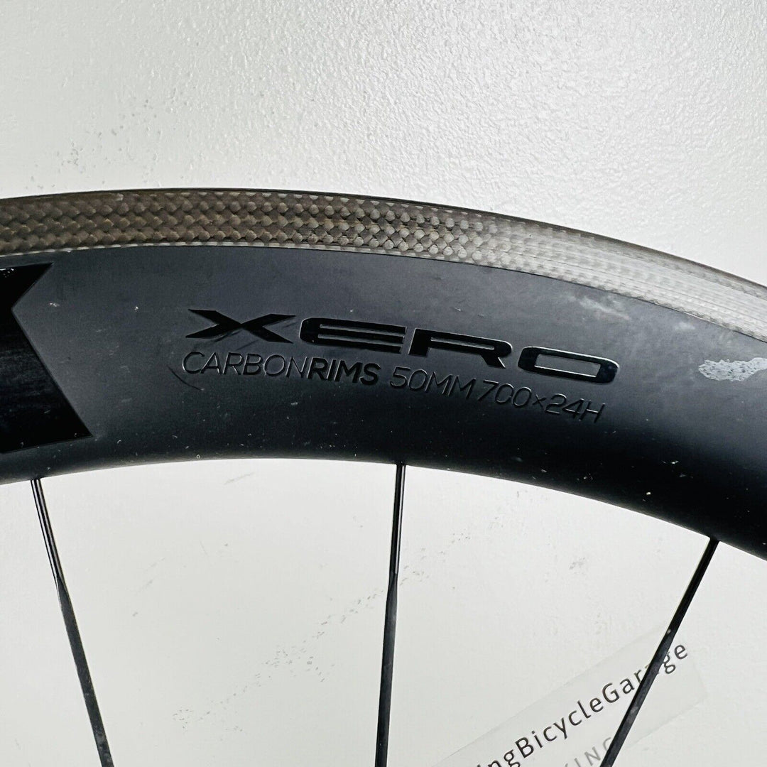 SpeedX Xero Carbon Wheelset 50mm 700c Shimano/Sram 11 Speed 1,630g