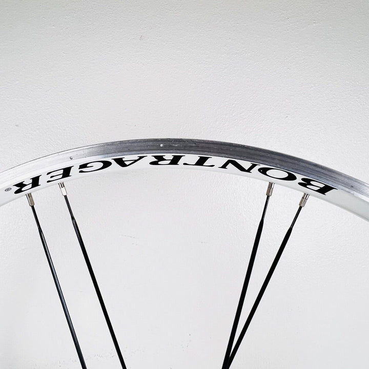 Bontrager Race White Rim Brake Front Road Bike Wheel Aluminum Clincher 790g