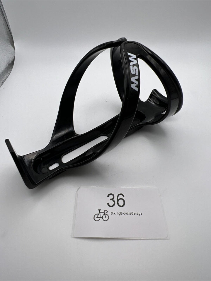 MSW PC-150 Composite Water Bottle Cage Black