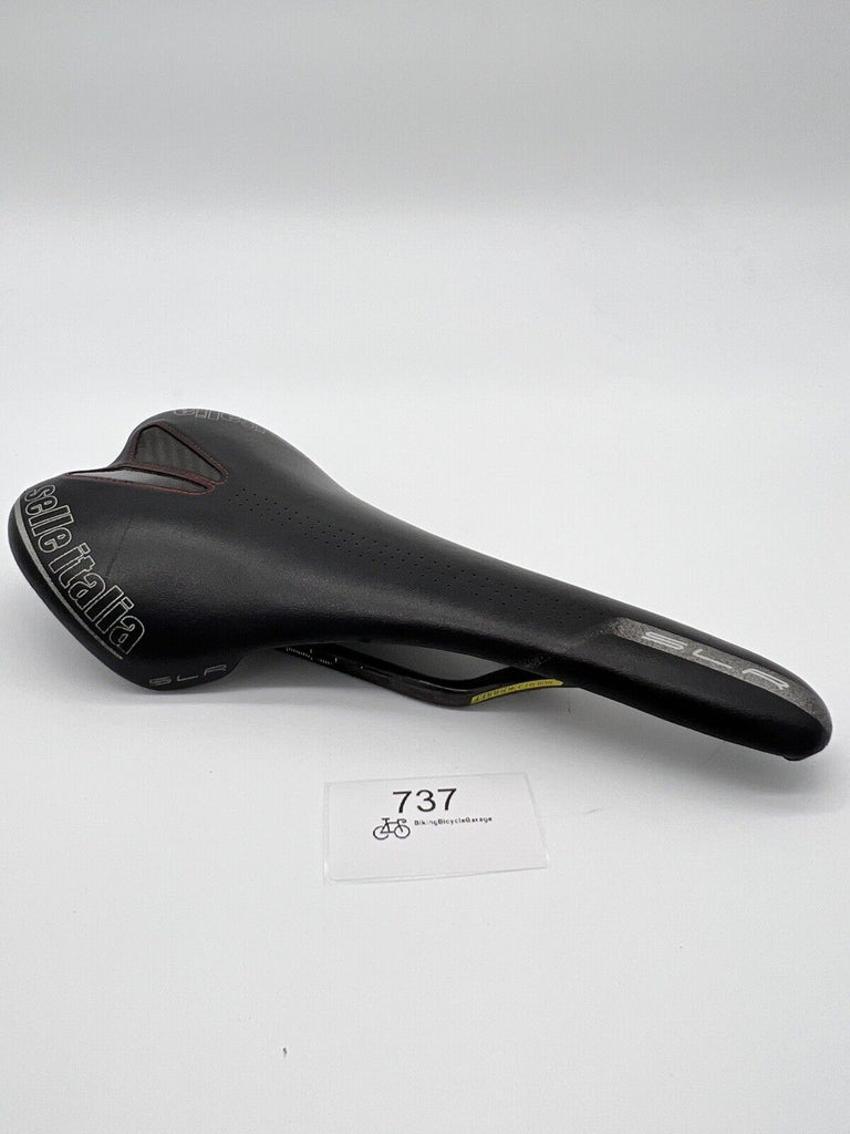 Selle Italia Carbon SLR 165g Rails Titane LOOK - Vélo Route Course