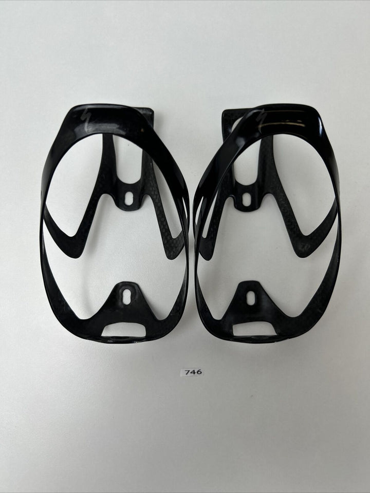 (2) Specialized S-WORKS Carbon Rib Cage II Water Bottle Cages