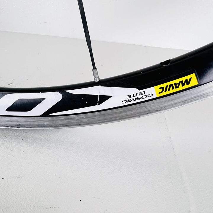 Mavic Cosmic Elite Front Rim Brake Road Bike Wheel Aluminum QR 820g