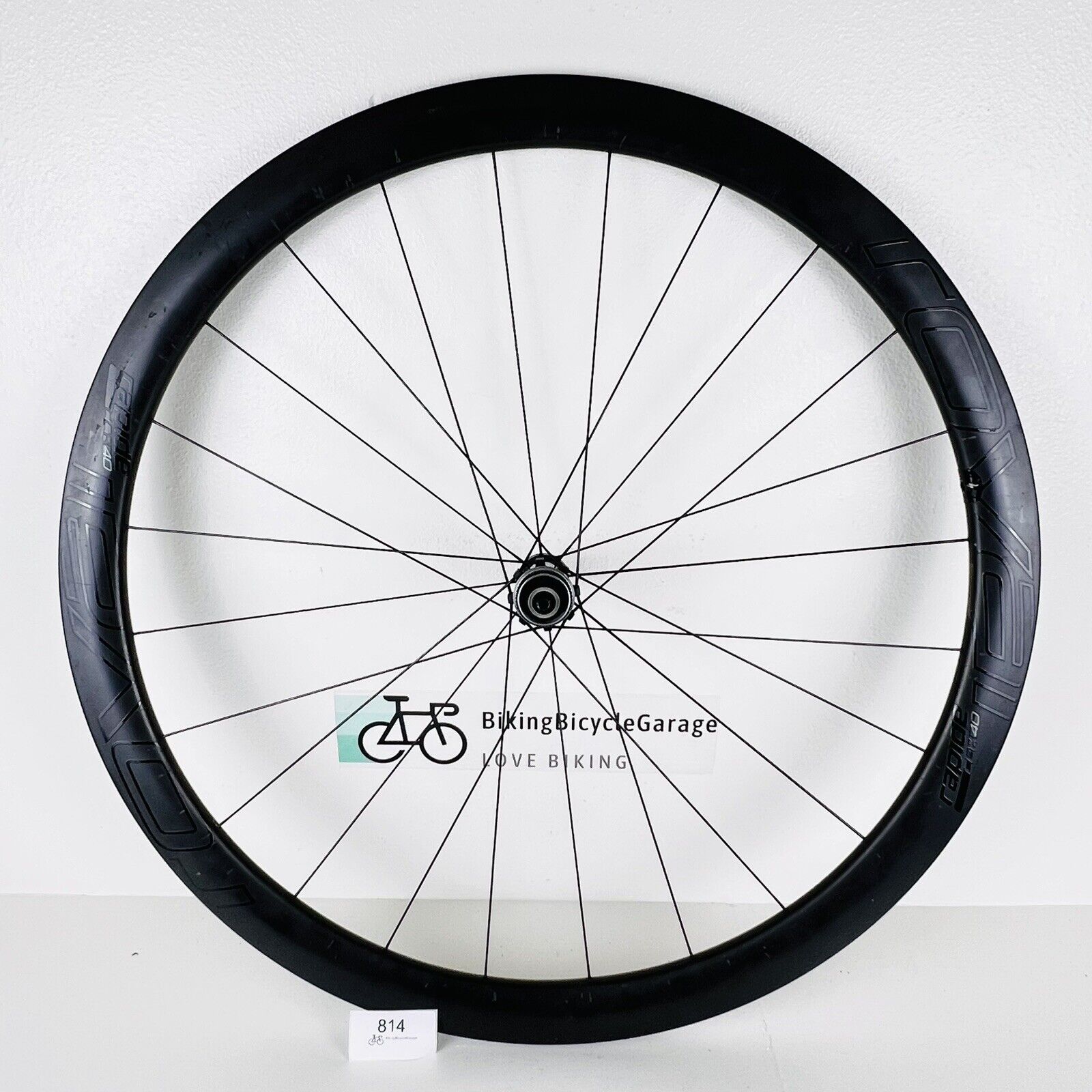 Roval Rapide CLX 40 Front Carbon Tubeless QR Disc Brake Wheel CeramicSpeed  640g