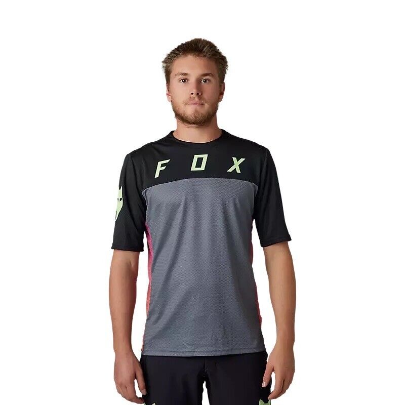 Fox Racing Defend Cekt Short Sleeve MTB Jersey Black Size: Medium Fox Dealer