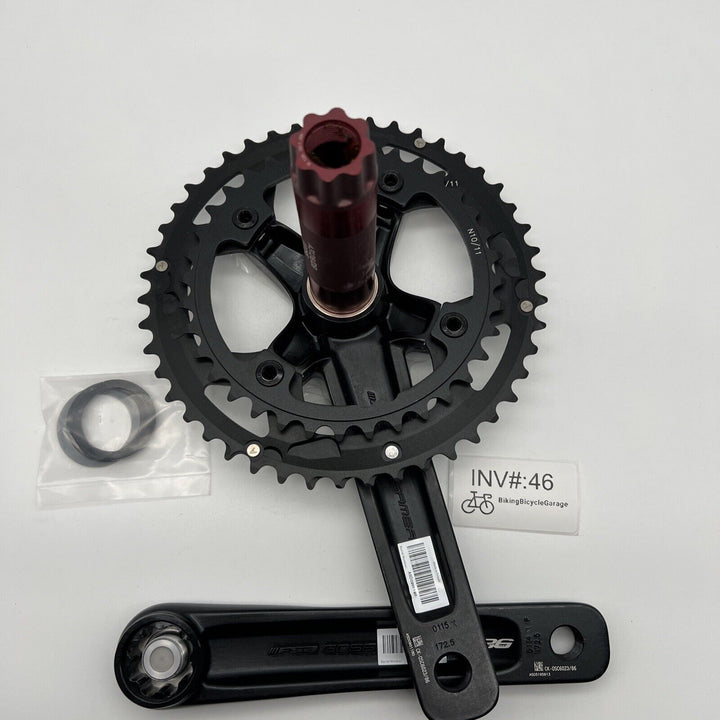 NEW FSA Gossamer Pro Compact Crankset 10/11-Speed 172.5mm ABS 46/36t BB386 Evo