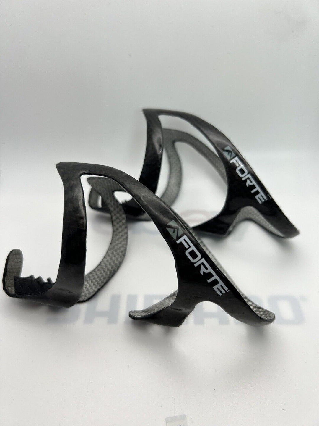 (2) Forte Carbon Fiber Water Bottle Cages 51g