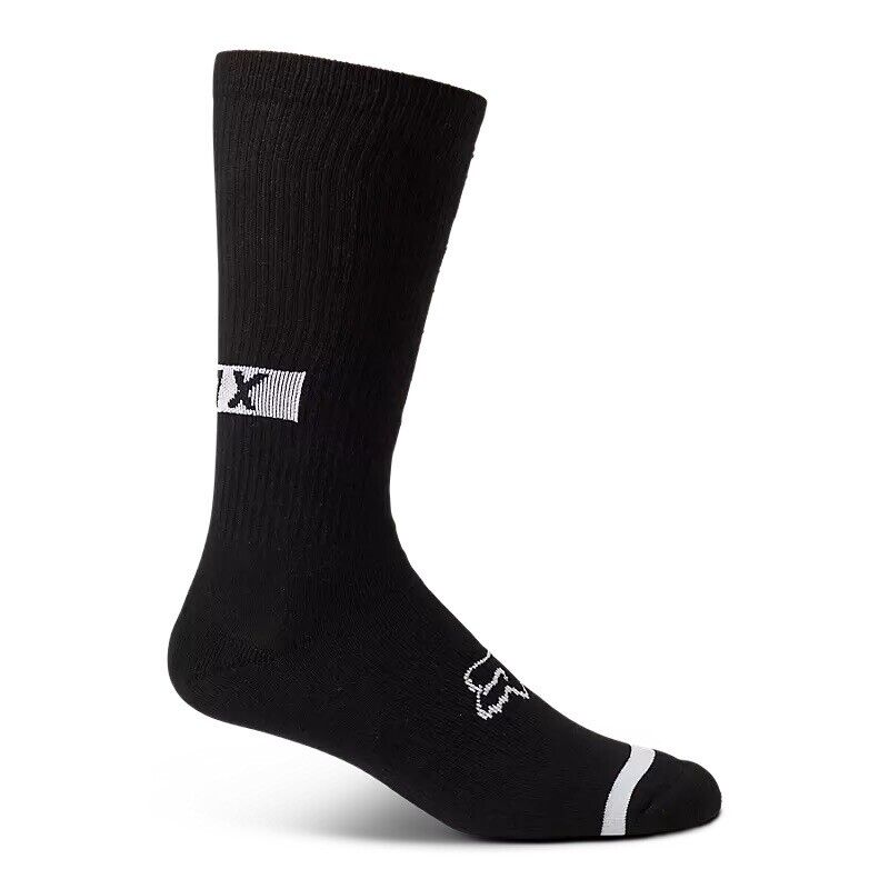 Fox Racing 10" Defend Crew Sock Black Size: S/M MTB Mountain Biking Fox Dealer