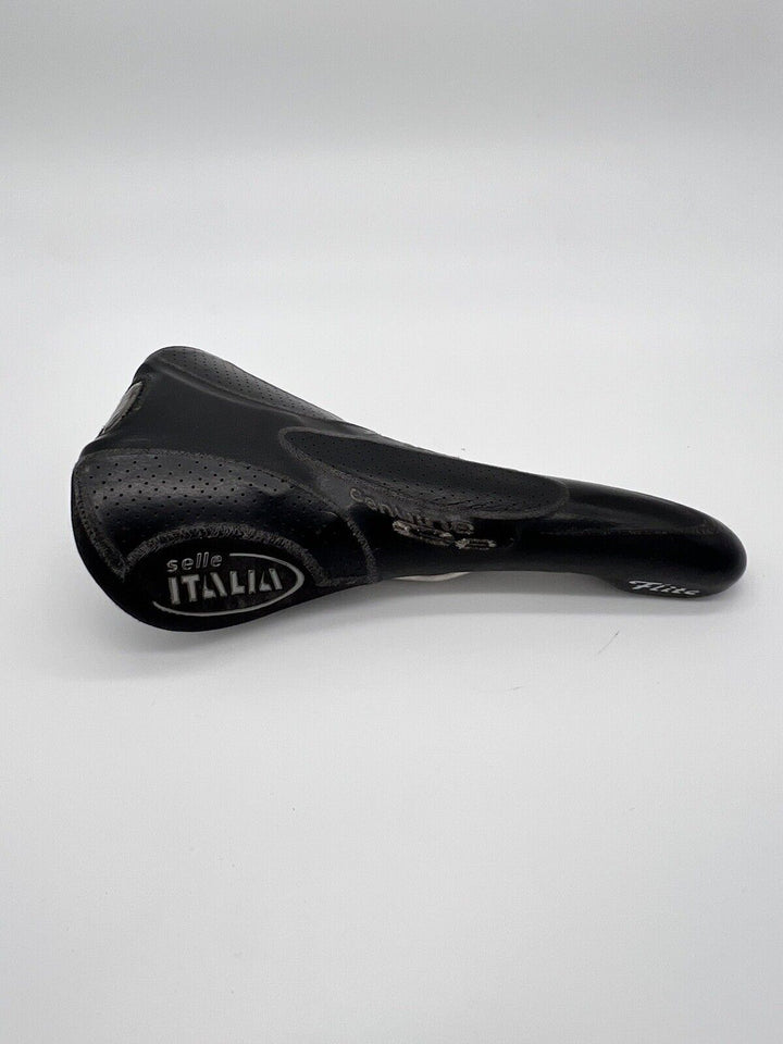 Selle Italia Flite Genuine Gel Leather Italian made Road Saddle Vintage 145mm