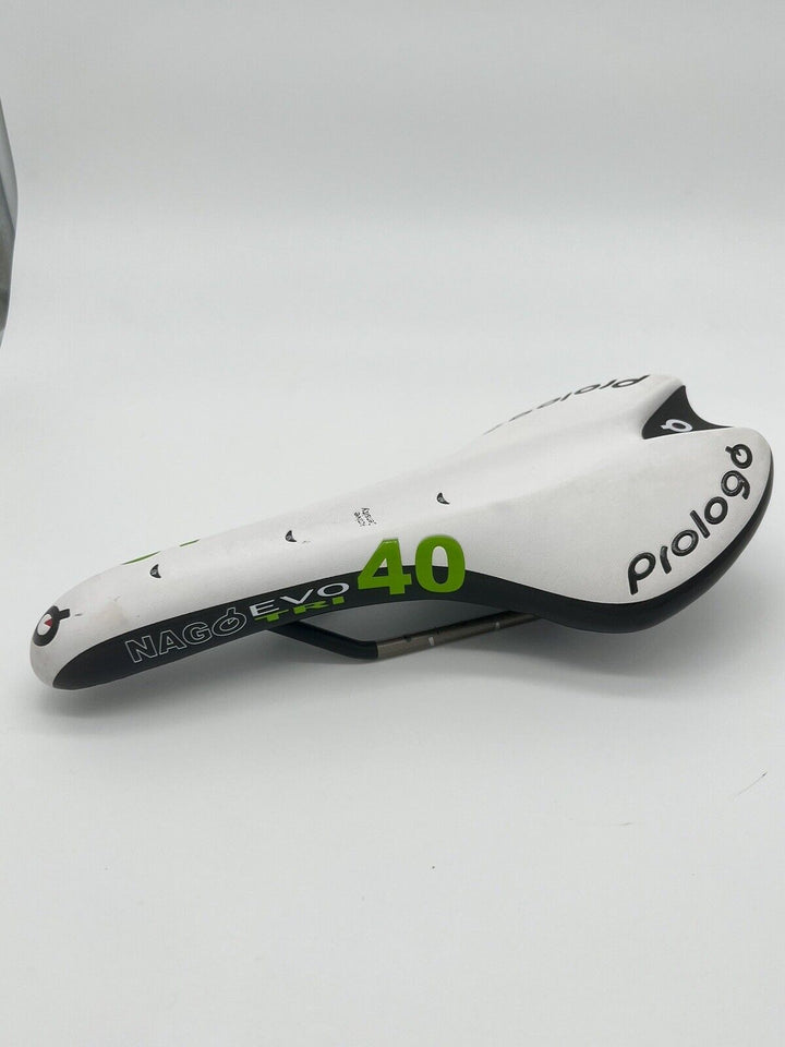 PROLOGO NAGO Evo TRI 40 PRO T 2.0 Rail Black/green/white 136mm