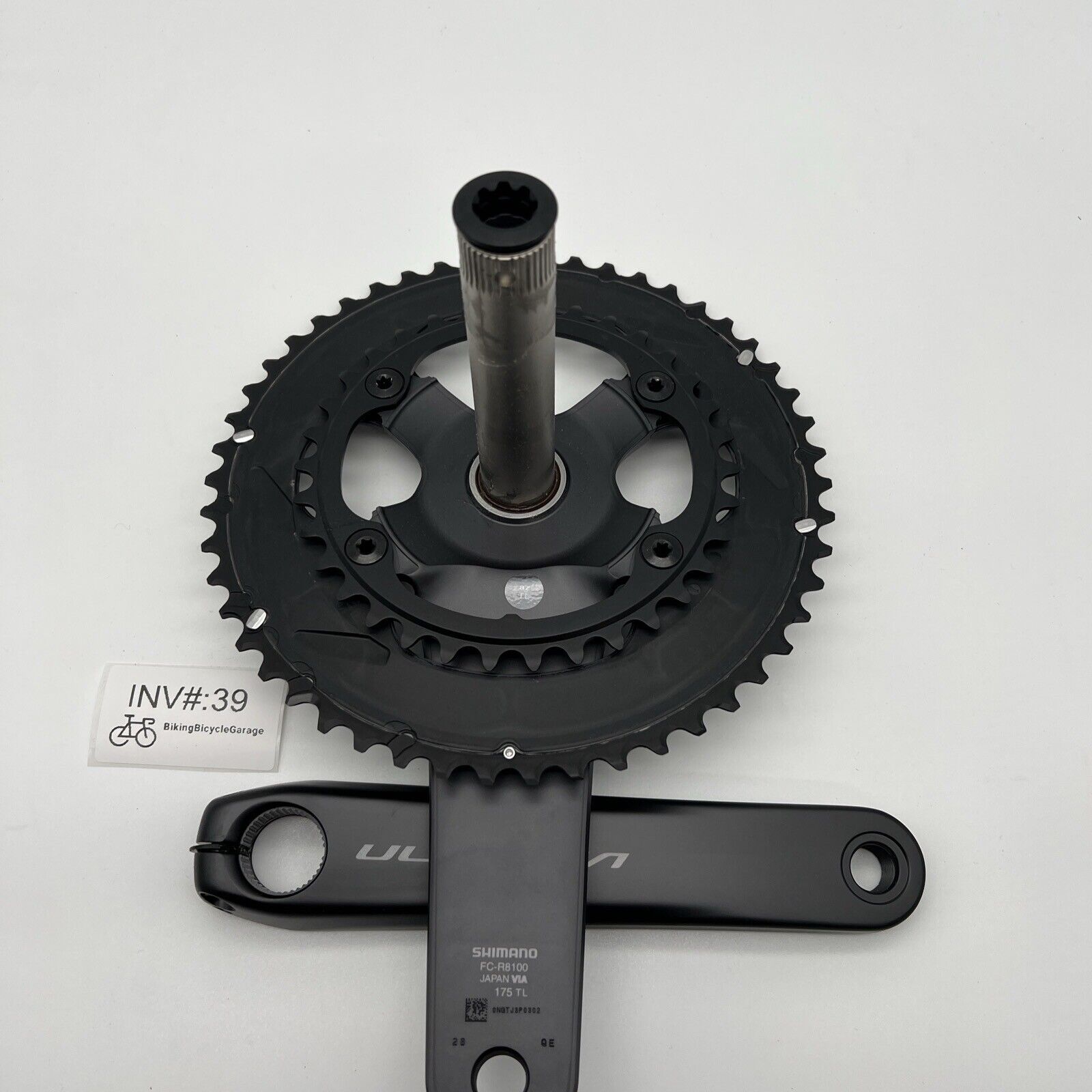 Shimano Ultegra FC-R8100 Crankset 175mm 12-Speed 50/34t Hollowtech II –  BikingBicycleGarage