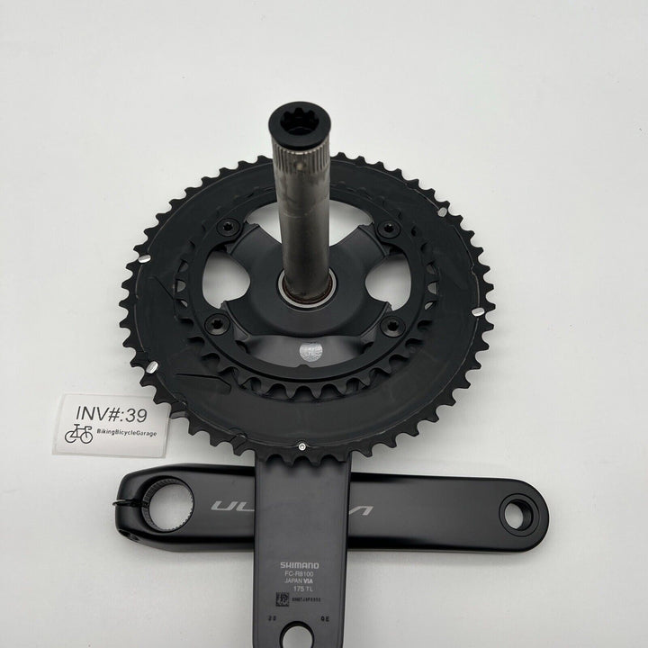 Shimano Ultegra FC-R8100 Crankset 175mm 12-Speed 50/34t Hollowtech II