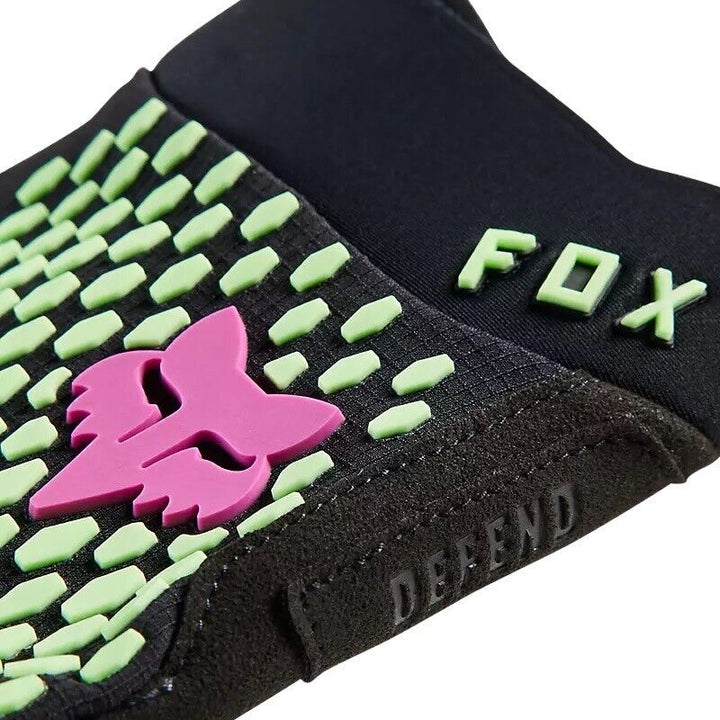 Fox Racing Mens Defend Race Gloves Cycling MTB Black Size: Medium Fox Dealer