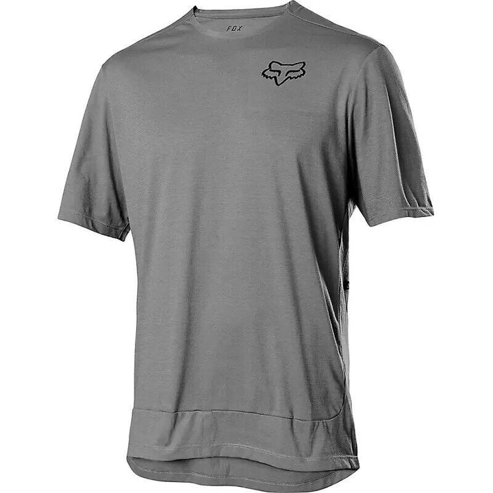 New Fox Racing Ranger Powerdry SS Jersey Pewter Gray Size: S Fox Dealer